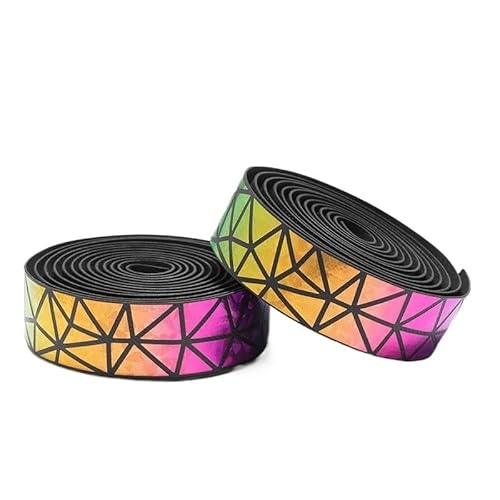 DFJOENVLDKHFE Bicycle Handlebar Tape Non-Slip Shock Absorbing Belt Ultralight Wear-Resistant Cycling Strap MTB (Color : BDLP-C)