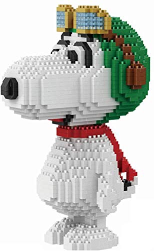 RSVT Super Süße Snoopy Dog Nano Bausteinsatz DIY Pädagogische Spielzeug