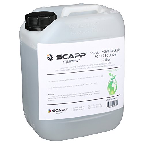 SCAPP Kühlflüssigkeit für Schweißgeräte SCF 15 ECO 120, 5L Kanister, anwendungsfertig, bis -15 °C (5-25L Kanister auswählbar)