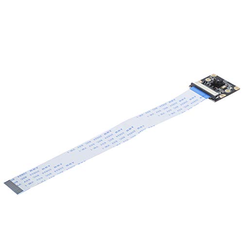 Dilwe IMX219-Kameramodul, 8MP 77-Grad-FOV-Sicherheits-Micro-Cam-Board, 3280 x 2464 Auflösung für NVIDIA Jetson Nano Face-Kennzeichenerkennung(Weiß)