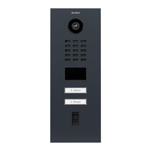 DoorBird DoorBird D2102FV IP Video Türstation Fingerprint 50, RAL 7016
