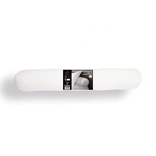 Intemporel Zeitloses Nackenrolle, Polyester, Weiß, 160 cm