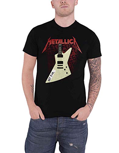 Metallica T Shirt EET Fuk Band Logo Nue offiziell Herren