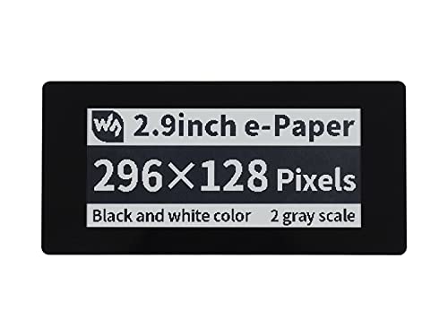 2.9 Zoll Touch E-Paper E-Ink Display HAT für Raspberry Pi 4B/3B+/3B/2B/Zero/Zero W/WH 296×128 EINK Bildschirm Display HAT Unterstützung 5-Punkte Touch 3.3V/5V SPI Interface Partial Refresh