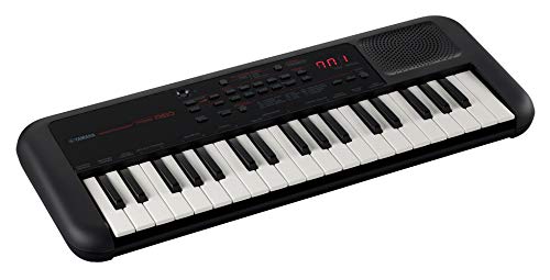 Yamaha PSS-A50 Keyboard, schwarz - Transportables High Quality Mini Keyboard mit großartigem Sound und tollen Effekten - Leichtes Keyboard mit USB-MIDI Verbindung & Mini-Kopfhöreranschluss