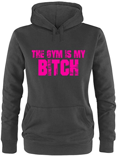 Luckja The Gym is My Bitch Damen Hoodie