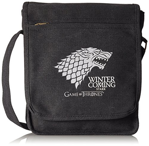 ABYstyle ABYBAG036 Games Of Thrones "Winter is coming" Umhängetasche, 25 Liter, Mehrfarbig