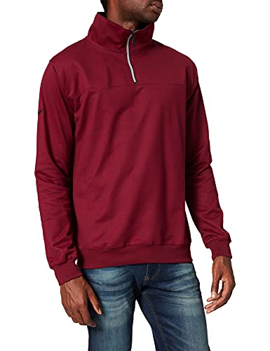 Trigema Herren 674801 Sweatshirt, Rot (Chianti-Melange 639), XXX-Large