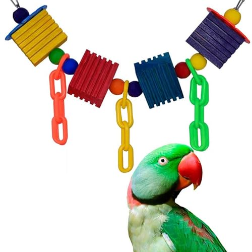 Super Bird Creations SB1141 Groovy Chains Vogelspielzeug, Größe L/XL, 20 x 3,5 cm