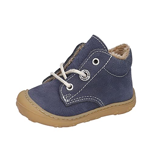 RICOSTA Unisex - Kinder Boots CORANY von Pepino, Weite: Weit (WMS),terracare,schnürstiefel,Kinderschuhe,Booties,See (182),26 EU / 8.5 Child UK