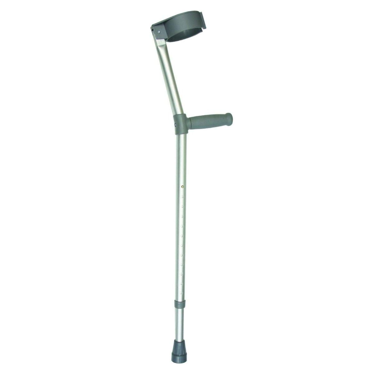 Days Single Adjustable Crutches with Ergonomic Handle