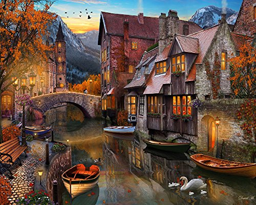 Autumn Canal Puzzle 1000 Teile