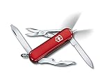 Victorinox Swiss Army Knife, Schweizer Taschenmesser, Midnite Manager, Multitool, 10 Funktionen, Klinge, klein, Drahtabisolierer, Phillips-Schraubendreher 0/1