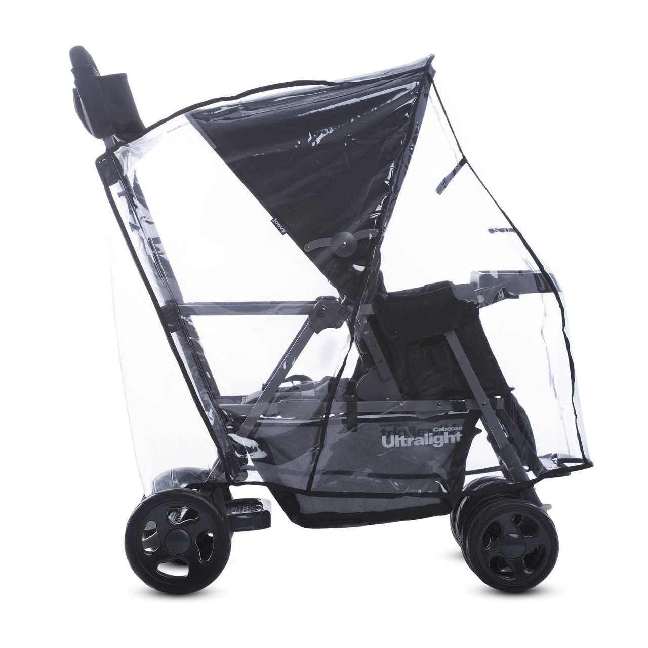 Joovy 905 Caboose Ultralight Regenhülle, transparent