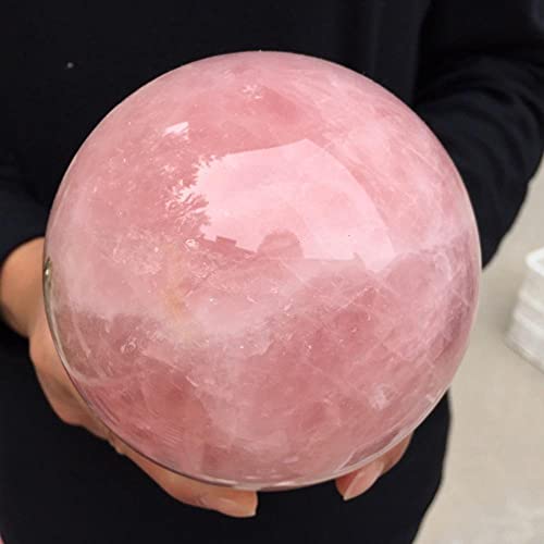 Natürliche rosa Rosenquarz magische Kristallkugel Sphere-Pink_500g