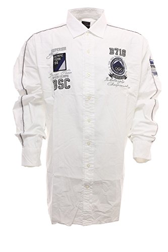 Kitaro Exklusives Hemd Extra Lang (Tall), Farbe:weiß;Herrengrößen:XXT
