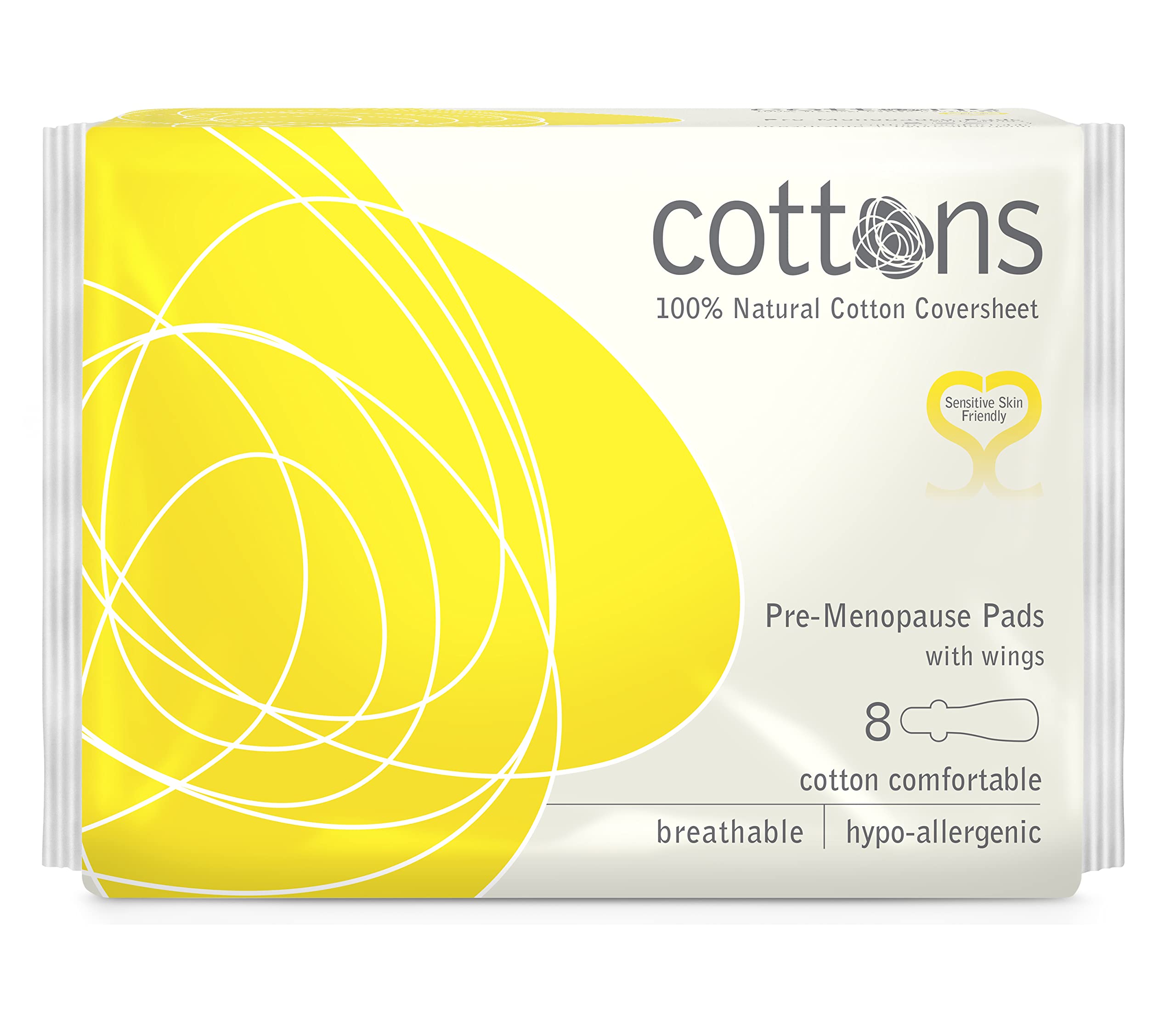 Cottons Monatsbinde Pre-Menopauze, 8 Stück