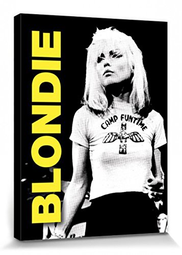 1art1 Blondie - Camp Funtime Poster Leinwandbild Auf Keilrahmen 40 x 30 cm