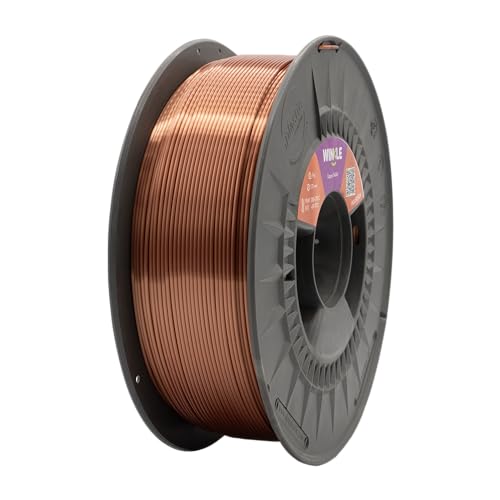 Winkle PLA-Filament SILK Copper Skillet | Pla 1,75 mm | Filament Print | 3D-Drucker | 3D-Filament | Farbe Copper Skillet | Spule 1000 g