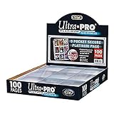 Ultra Pro 84732 Platinum-Album "100 Seiten, 3-Fach gelocht, mit 9 Fächern"