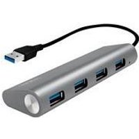 LogiLink USB 3.0 4-Port Hub - Hub - 4 x SuperSpeed USB 3.0 - Desktop