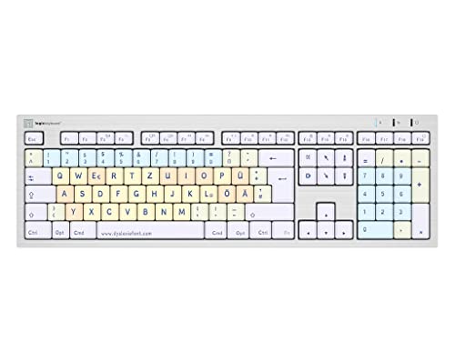 LogicKeyboard Dyslexie Keyboard ALBA DE (MAC)