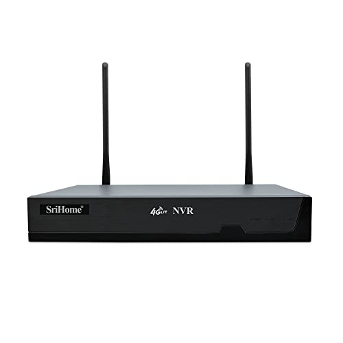NVS007 SriHome NVR 16 Kanäle 5 Megapixel und 8 Kanäle 8 Megapixel 4G LTE