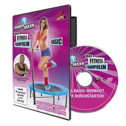 TV unser Original Trainings DVD Power Maxx Fitness Trampolin Basic, 00171