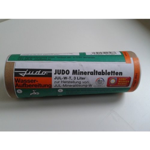 Judo Mineraltabletten JUL-W für Härtegrad 1+2, für 3 Liter