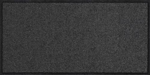 Salonloewe Fußmatte 030x060 cm Anthrazit Fußabtreter, innen, außen, Schmutzfangmatte, Sauberlauf-Teppich