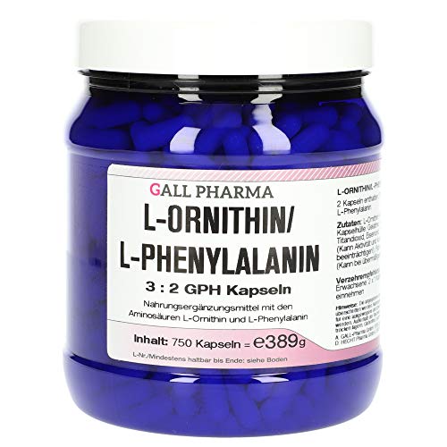 Gall Pharma L-Ornithin/L-Phenylalanin 3:2 GPH Kapseln 750 Stück