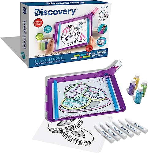 Discovery 1306006331 1306006331-Art Board Shake and Sprinkle-Magische Zeichentafel-für Kinder ab 6 Jahren