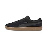 PUMA Unisex SMASH V2 Low-Top Trainers, PUMA BLACK-PUMA BLACK, 42 EU