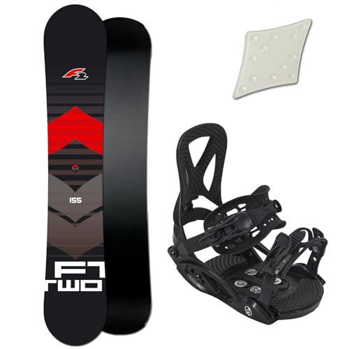 F2 Rental Kinder Snowboard Set - 120 cm + JUNIOR BINDUNG GR. S + PAD