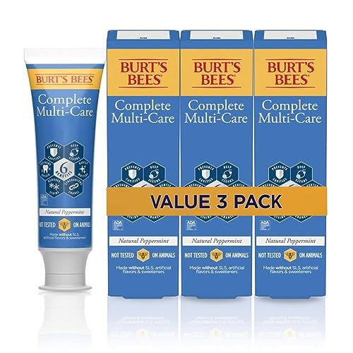 HoofunBurt's Bees Toothpaste Complete Multi Care, 4,7 oz, 3 Stück