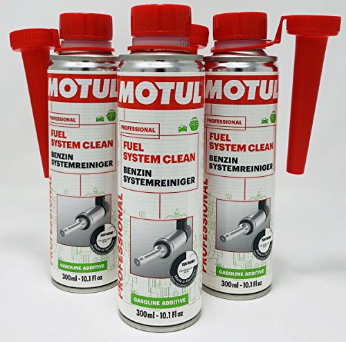 Motul Zusatzstoff Kraftstoff Benzin Professional Fuel System Clean 300 ml (verbesserte Formula 2018), Angebot 3 Verpackungen
