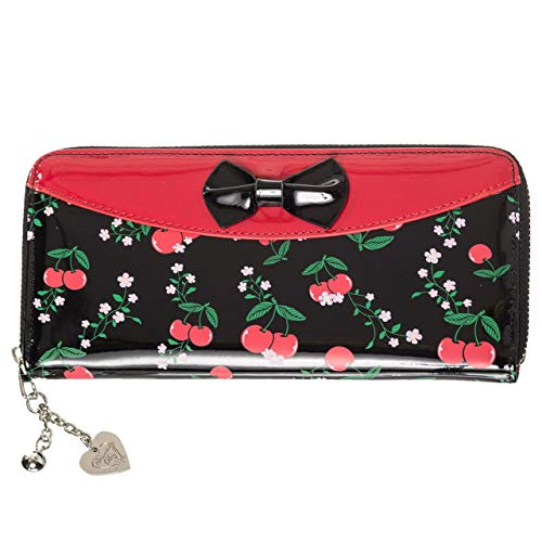 Gebannt New Romantics Wallet - Red/Black/One Size