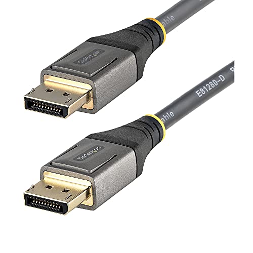 StarTech.com 4m VESA-zertifiziertes DisplayPort 1.4 Kabel - 8K 60Hz HDR10 MST - Ultra HD 4K 120Hz Video - DP 1.4 Monitorkabel - Für Monitore/Displays - DP zu DP Kabel - M/M (DP14VMM4M)