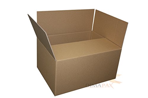 karton-billiger Faltkarton Versandschachtel 1-wellig, 400x300x200mm, 20Stück