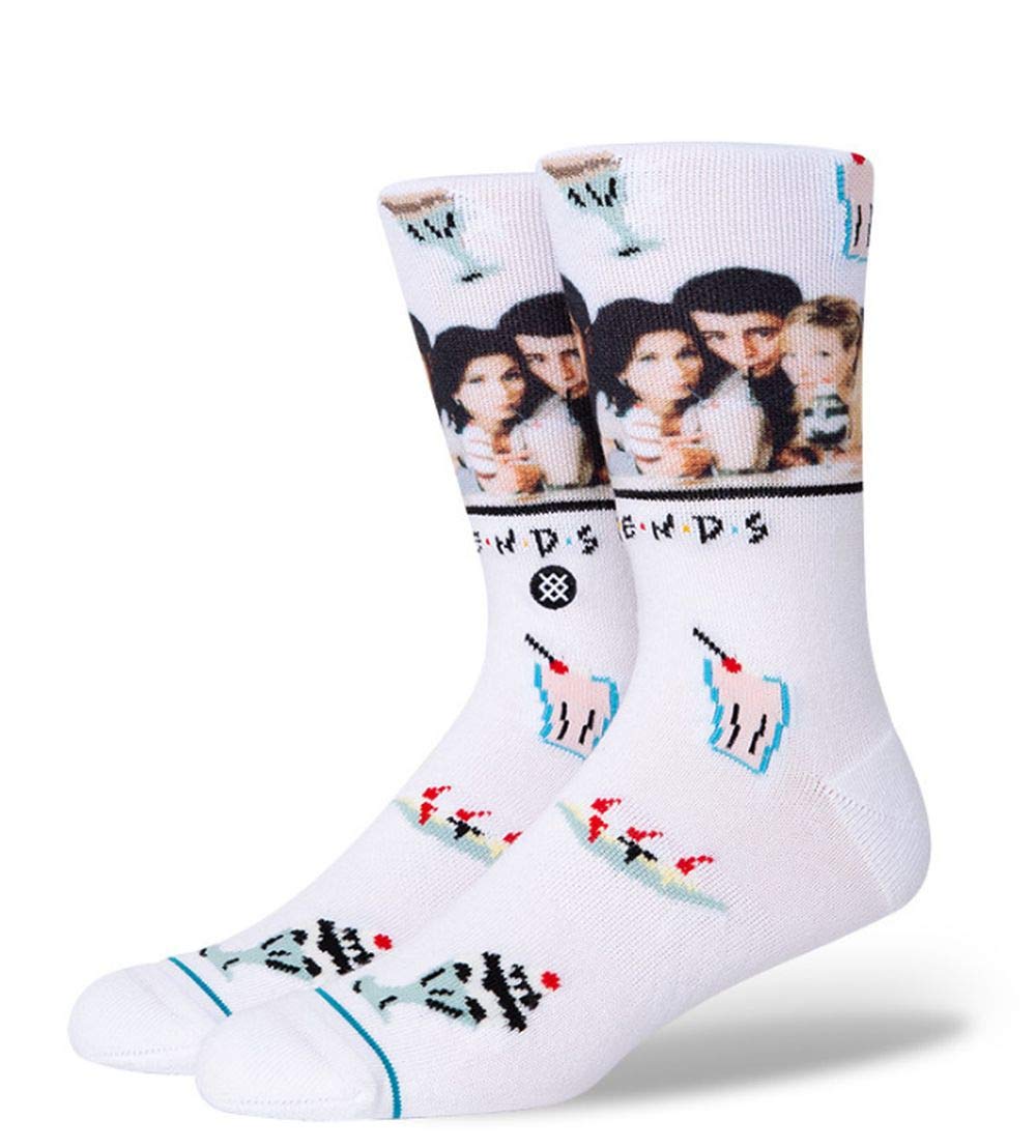 Stance Friends - The One with the Diner Unisex Socken weiß L