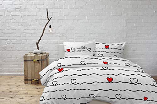 Italian Bed Linen Shine Bettwäsche-Set mit Digitaldruck, Glanz 02, 2 Places