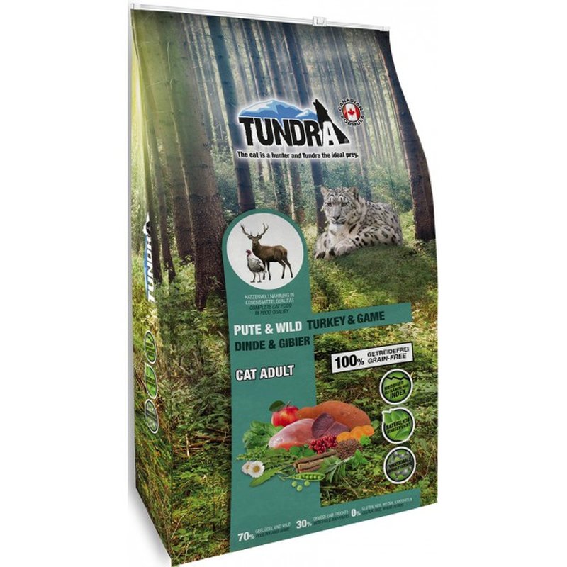 Tundra Cat Trockenfutter ( getreidefrei ) Pute & Wild - Turkey & Game (6,8 kg)