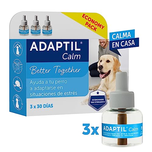 Adaptil Calm Sparpack 3 Nachfüllpackungen, 90 Tage, Anti-Stress für Hunde
