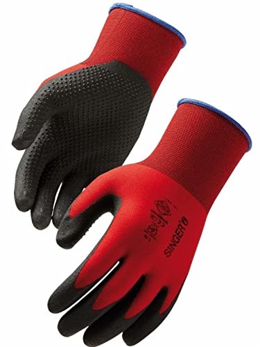 Handschuhe Polyamid Singer Rot – Größe 10 – NYMR15CFTN10