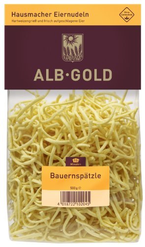 AlbGold Bauernspätzle , 6er Pack (6 x 500 g Packung)