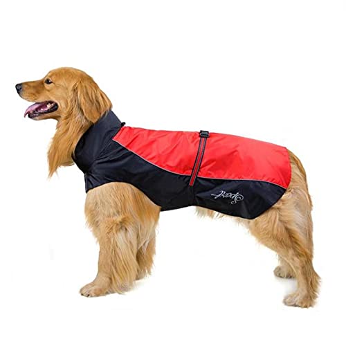 Hunde-Regenmantel, Winddichte, verstellbare Haustierweste (2XL-9XL) – für große Hunde, Kleidung, Haustierbedarf, Regenmantel, Jacke