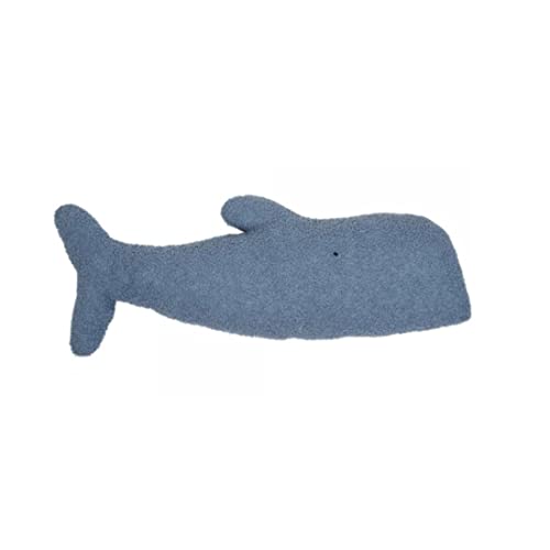pad - Kuschelkissen, Kissen - Whale, Wal - Polyester - Farbe: blau - 80 x 17 cm
