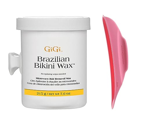 Gigi Brazilian Hard Wax Bikini Waxing Hair Removal Va J-J Visor Single Kit