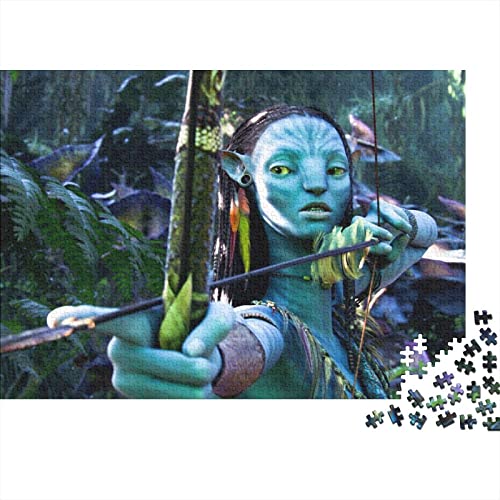 Avatar Puzzle 500 Teile Jack Puzzles Für Erwachsene Und Jugendliche,Unmögliche Puzzle Premium Holzpuzzle Home Spielzeug Dekoration Puzzle Geschenke 500pcs (52x38cm)