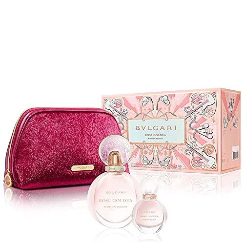 Bvlgari Rose Goldea Blossom Delight Eau De Parfum (edp) 75 Ml + Eau De Parfum (edp) 15 Ml + Cosmetic Bag